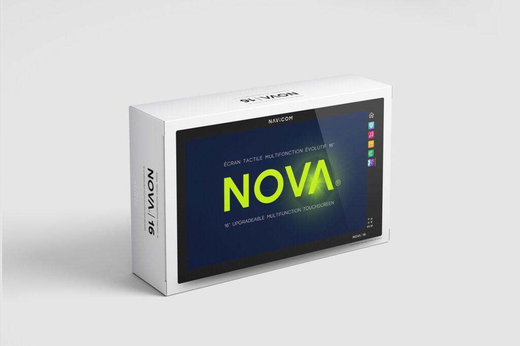 Ecran multifonction Nova de Navicom par Goodman & Goodman agency