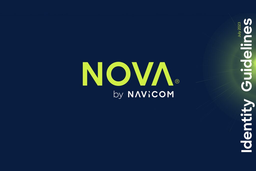 Branding Nova pour Navicom par Goodman & Goodman Agency